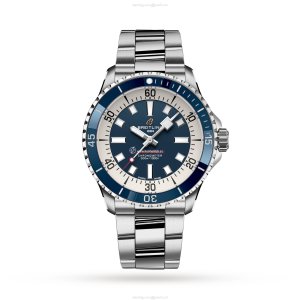 Breitling Superocean Automatic 42mm Blue Dial - Stainless Steel Watch