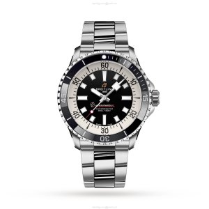Breitling Superocean Automatic 42mm - Black Dial Stainless Steel Watch