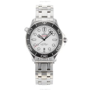 Omega Seamaster Diver 300M 42mm Automatic White Dial - Stainless Steel