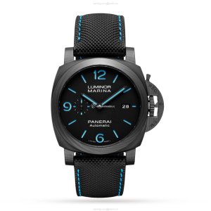 Panerai Luminor PAM01661 Carbotech Automatic Black Replica Watch | 44mm