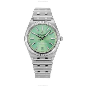 Breitling Chronomat 36mm Automatic Green Dial | Stainless Steel Watch