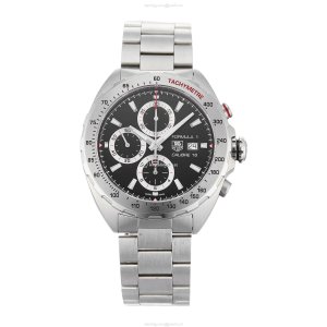 TAG Heuer Formula 1 WBR3384 Automatic Watch - 44mm Black Dial - Stainless Steel