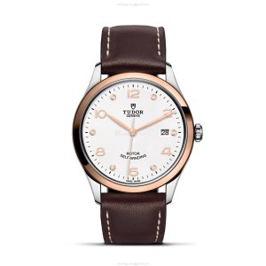 Tudor 1926 M91551-0012 | 39mm Automatic Watch | White Dial & Leather Strap