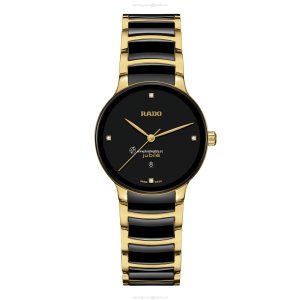 Rado Centrix R30025712 | Black Dial | 30mm Stainless Steel | Quartz Watch