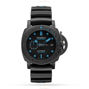 Panerai Submersible PAM00960 Replica - 42mm Carbon Fibre Automatic Watch