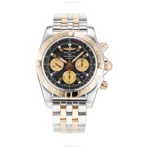 Breitling Chronomat 44 Automatic Black - Stainless Steel Rose Gold | 500M