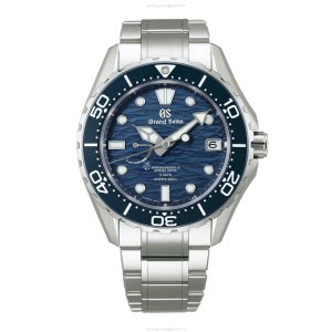 Grand Seiko Evolution 9 SLGA023 Titanium Automatic Blue Diver | 44mm