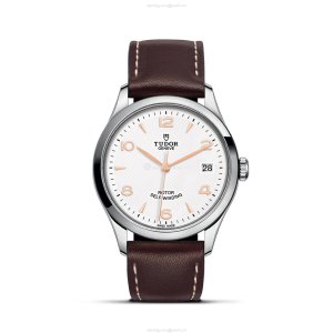 Tudor 1926 M91450-0012 | 36mm Automatic Watch | White Dial & Leather Strap