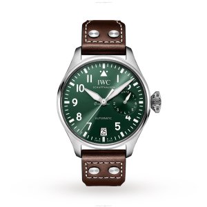 IWC Pilot IW501015 Automatic Green Dial - 46mm Stainless Steel Watch