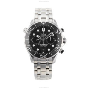 Omega Seamaster Diver 300M 44mm Automatic Black Dial Steel Watch