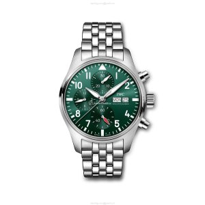 IWC Pilot IW388104 Automatic Green Dial - 41mm Stainless Steel Watch