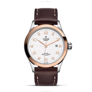 Tudor 1926 M91351-0012 | 28mm Automatic Watch | White Dial & Leather Strap