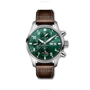 IWC Pilot Chronograph 41 | Automatic Green Dial | Stainless Steel 41mm