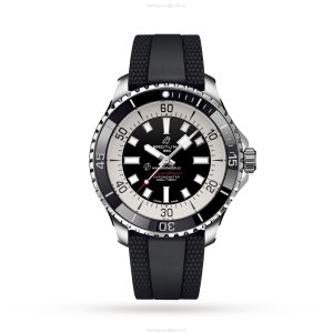 Breitling Superocean Automatic 44mm - Black Dial Stainless Steel Watch