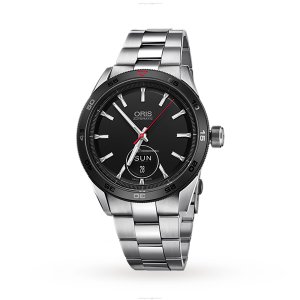 Oris Motor Sport Automatic Watch - 42mm Black Dial - Stainless Steel