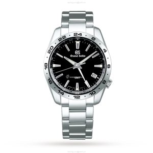 Grand Seiko Sport SBGN027 Quartz Black Replica - 200M Water Resistant - 39mm Stainless Steel Case