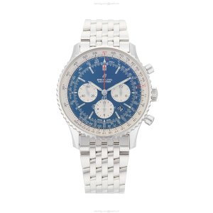 Breitling Navitimer 46mm Automatic Blue Dial - Stainless Steel Watch