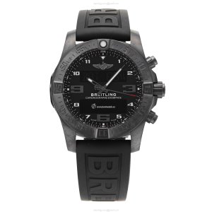 Breitling Professional VB5510H1 | 46mm DLC Titanium Quartz Watch - Black Dial