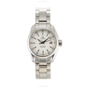 Omega Seamaster Aqua Terra Ladies Watch | 30mm Silver Dial | Quartz