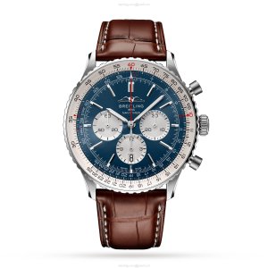 Breitling Navitimer AB0137211C1P1 | 46mm Stainless Steel Automatic Blue Watch