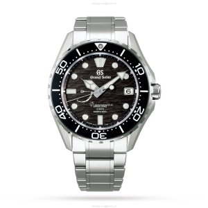 Grand Seiko Evolution 9 SLGA015 Titanium Automatic Black Watch | 44mm