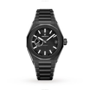 Zenith Defy Ceramic Automatic Black Watch - 41mm Case | 100m Water Resistant