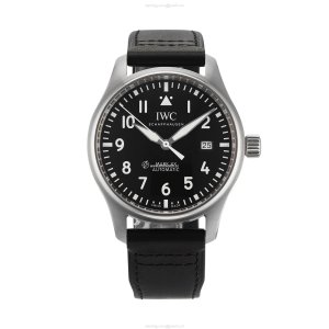 Pre-Owned IWC Pilot Mark XX IW328201 - 40mm Black Dial Automatic Watch