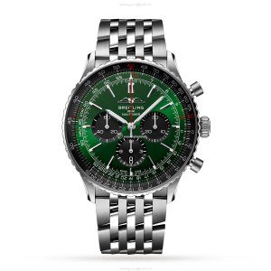 Breitling Navitimer AB0137241L1A1 | 46mm Green Dial | Automatic Watch
