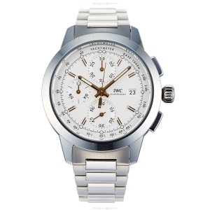 IWC Ingenieur IW380801 Automatic Chronograph - 42mm Stainless Steel - Silver Dial