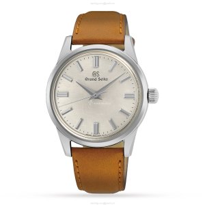 Grand Seiko Elegance SBGW267 Stainless Steel Automatic Silver Replica - 37mm, 100M Water Resistant, Leather Strap, Automatic Movement