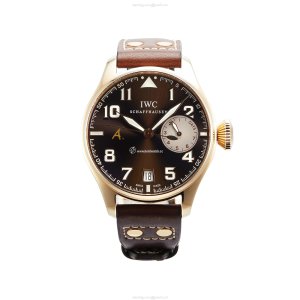 IWC Pilot IW500421 Rose Gold Automatic Brown Replica Watch | 46mm