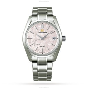 Grand Seiko SBGA413 Titanium Automatic Pink Replica - 100M Water Resistant - 40mm Diameter