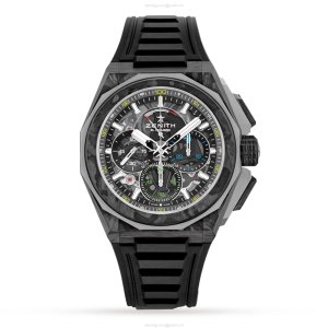 Zenith Defy Extreme Ceramic Automatic Black Watch - 45mm | 200M Water Resistant