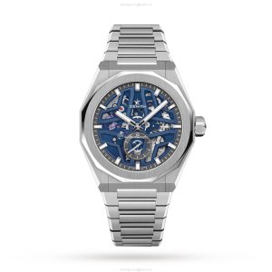 Zenith Defy Skyline Automatic Blue Watch - 41mm Stainless Steel
