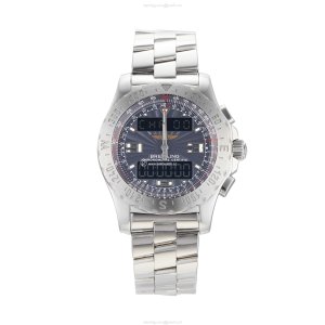 Breitling Airwolf A78363 | 44mm Stainless Steel Quartz Grey Watch