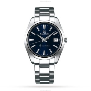 Grand Seiko Heritage SBGP013 - 40mm Stainless Steel Quartz Watch - Blue Dial