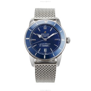 Breitling Superocean Heritage 46mm Automatic Blue Dial Men's Watch | Stainless Steel