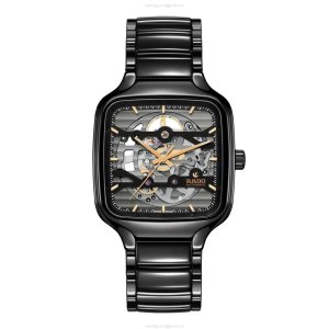 Rado True Square R27124162 | Automatic Black Ceramic & Titanium Watch