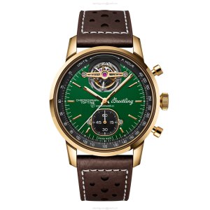 Breitling Top Time Bronze Automatic Green Watch - 42mm Case | Replica