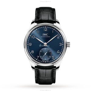 IWC Portugieser IW358305 Automatic Blue Dial - 40.5mm Stainless Steel Watch