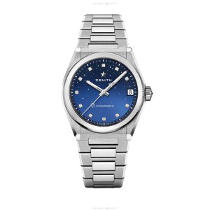 Zenith Defy Midnight 36mm Automatic Blue Dial - Stainless Steel Watch