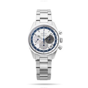 Zenith Chronomaster Original 38mm Automatic - White Dial & Steel Bracelet
