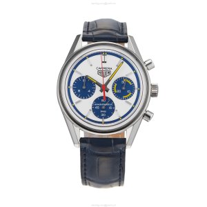 TAG Heuer Carrera CBK221C.FC6488 - 39mm Automatic Watch - White Dial