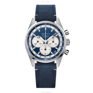 Zenith Chronomaster Original 38mm Blue Dial Automatic Watch | Stainless Steel