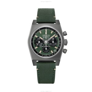 Zenith Chronomaster Titanium Automatic Green Dial 37mm Watch
