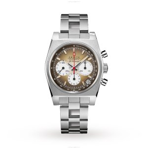 Zenith Chronomaster El Primero 37mm Automatic Brown Dial - Stainless Steel