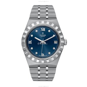 Tudor Royal M28400-0007 Automatic Watch - 34mm Blue Dial | Stainless Steel