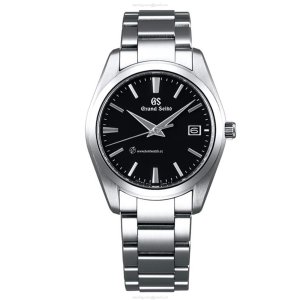 Grand Seiko Heritage SBGX261 | 37mm Stainless Steel Quartz Watch - Black Dial