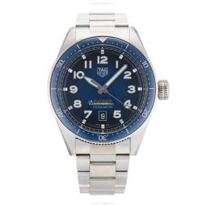 Pre-Owned TAG Heuer Autavia WBE5116.EB0173 | 42mm Blue Dial Automatic Watch
