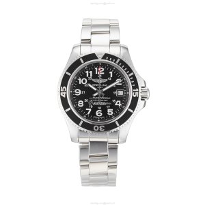 Breitling Superocean II 42 Automatic Black Dial Men's Watch | 42mm Stainless Steel